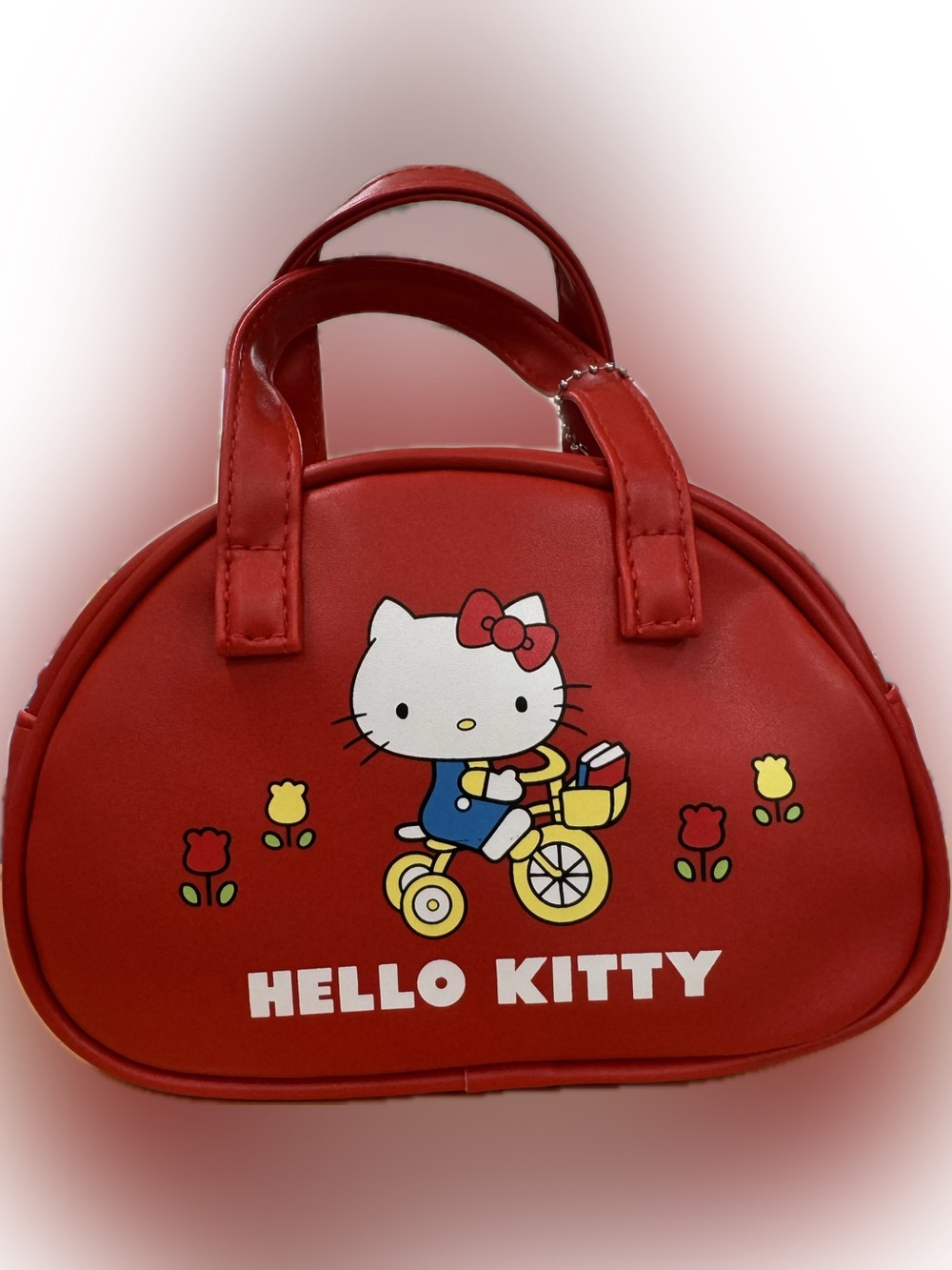 Hello Kitty Red Bowler Crossbody Mini Purse